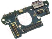 Service Pack Auxiliary board with USB type C charging connector, microphone and antenna contacts for Samsung Galaxy S20 FE SM-G780F